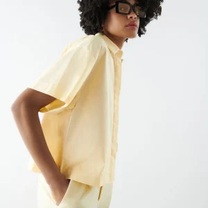 fashioniable Gina Tricot Hervin Shirt Bleached Sand 6