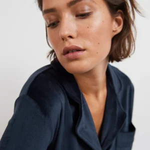 guranteed de qualité Gina Tricot Vilma Pyjamas Shirt Navy 6