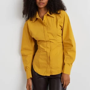 marque moins cher Gina Tricot Denise Shirt Tawny Olive 6
