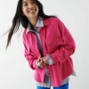 authentiques Gina Tricot Rory Flannel Shirt Lilac/rose 8