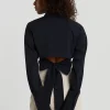 vente pas cher en ligne Gina Tricot Meya Open Back Shirt Black 10