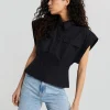 boutique en ligne france Gina Tricot Nadja Shirt Black 8