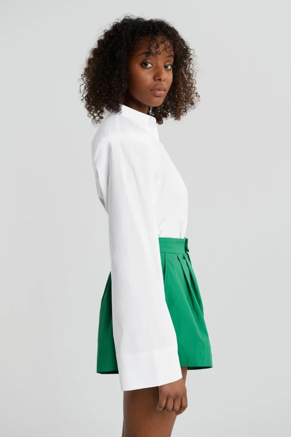 Gina Tricot Lena Shirt White exclusivement disponibles 3