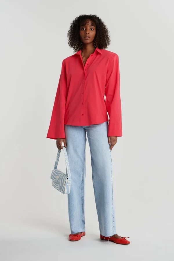 Gina Tricot Lena Shirt Hibiscus Boutique officielle 3
