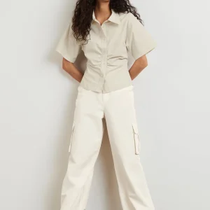 Gina Tricot Fiona Shirt Birch outlet soldes 6