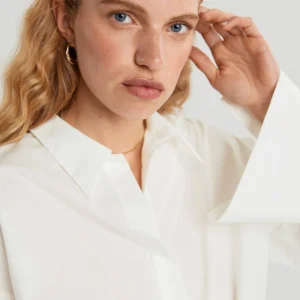 Gina Tricot Enya Shirt White boutique en ligne 6