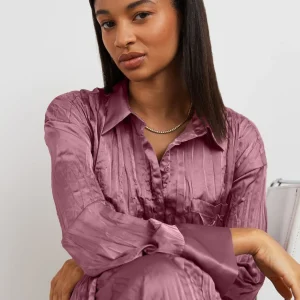 officiel Gina Tricot Ebony Shirt Wistful Mauve 6