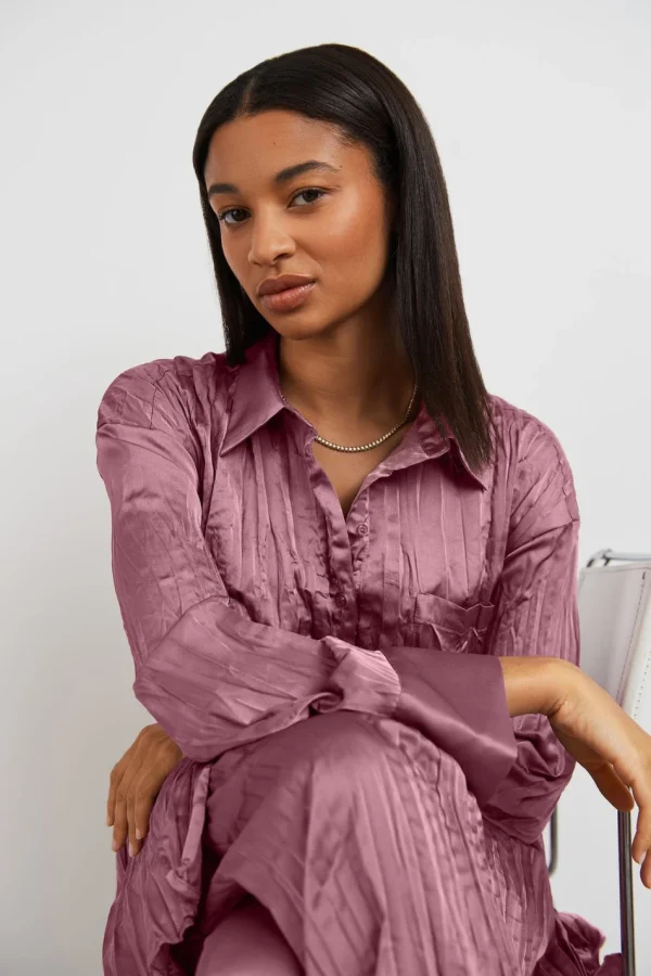 officiel Gina Tricot Ebony Shirt Wistful Mauve 3