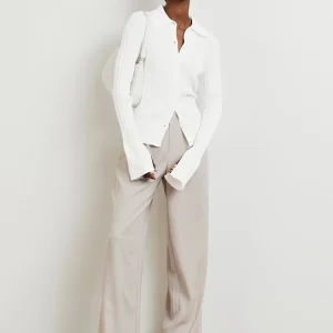 prix le plus bas Gina Tricot Siena Knitted Shirt Offwhite 6