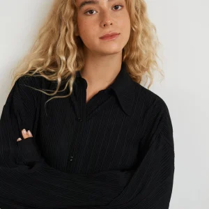 Gina Tricot Nella Shirt Black garantie de qualité 6