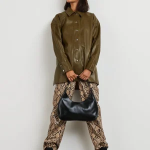magasin Gina Tricot Magda Pu Shirt Beech 6