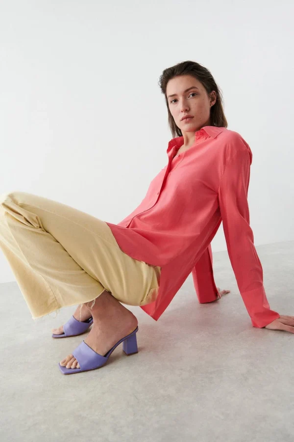 Gina Tricot Ina Shirt Sunkissed/coral ﻿soldes 3