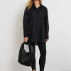 grande qualité Gina Tricot Aliette Poplin Shirt Black 8