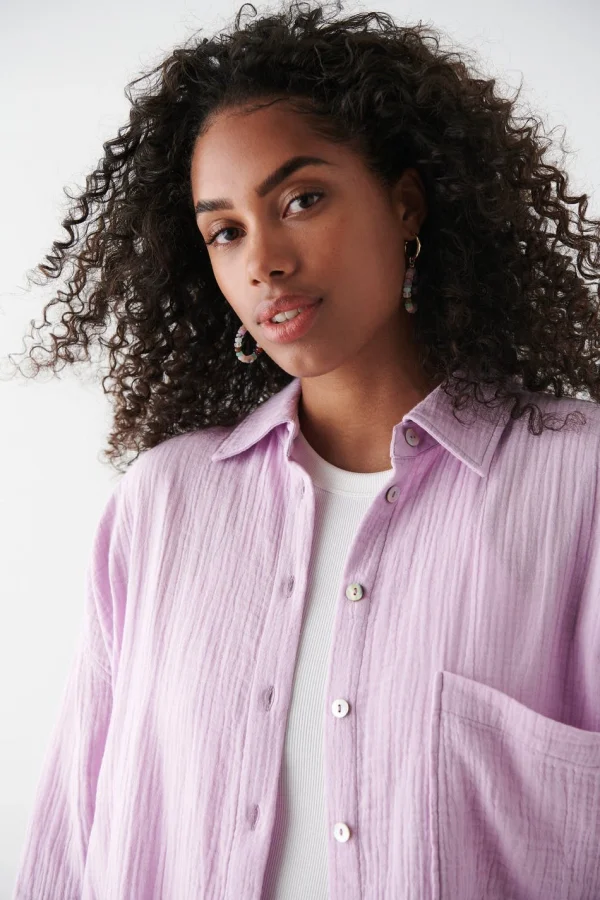 Gina Tricot Siriana Shirt Lupine De Qualité 1
