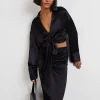 soldes ligne Gina Tricot Imma Drawstring Shirt Black 10