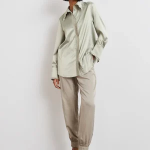 Gina Tricot Anny Shirt Abbey Stone Neuve avec étiquette 6
