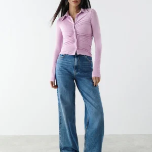 Gina Tricot Didi Shirt Orchid Bloom Top ventes 6