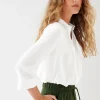 Gina Tricot Kajsa Shirt Offwhite nouvelle saison 10