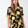 en promotion Gina Tricot Disa Resort Shirt Pale Yellow Flo 10