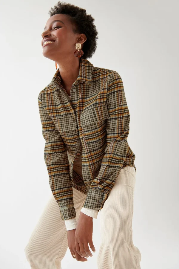 Gina Tricot Charlie Shirt Check vente à bas prix 1