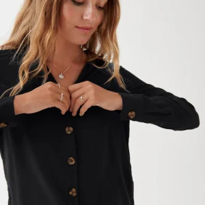 officiel Gina Tricot Wendy Shirt Black 6