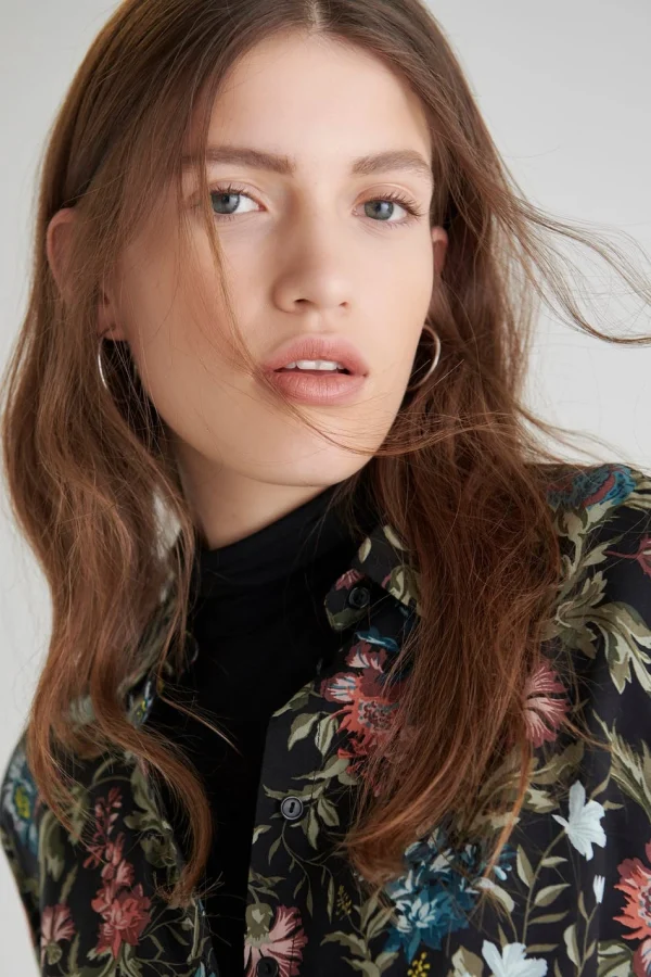 qualité supérieure Gina Tricot Vilma Shirt Botanic Floral 3