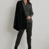 commentaire favorable Gina Tricot Vilma Shirt Black/white 10