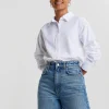 Gina Tricot Freya Shirt White Service Clients Dédié 10