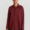 Gina Tricot Blenda Shirt Fired Brick Boutique officielle 8