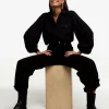 mode Gina Tricot Elin Utility Shirt Black 10