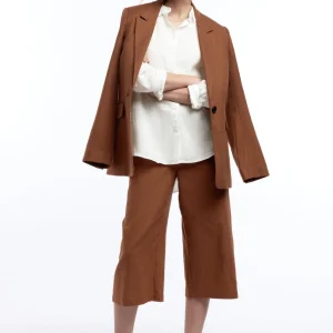 Gina Tricot Kimberly Linen Shirt Offwhite meilleur service 6