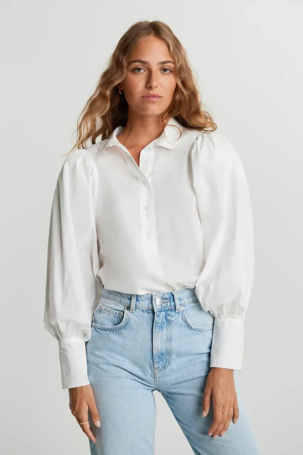 pas cher Gina Tricot River Shirt Offwhite 1