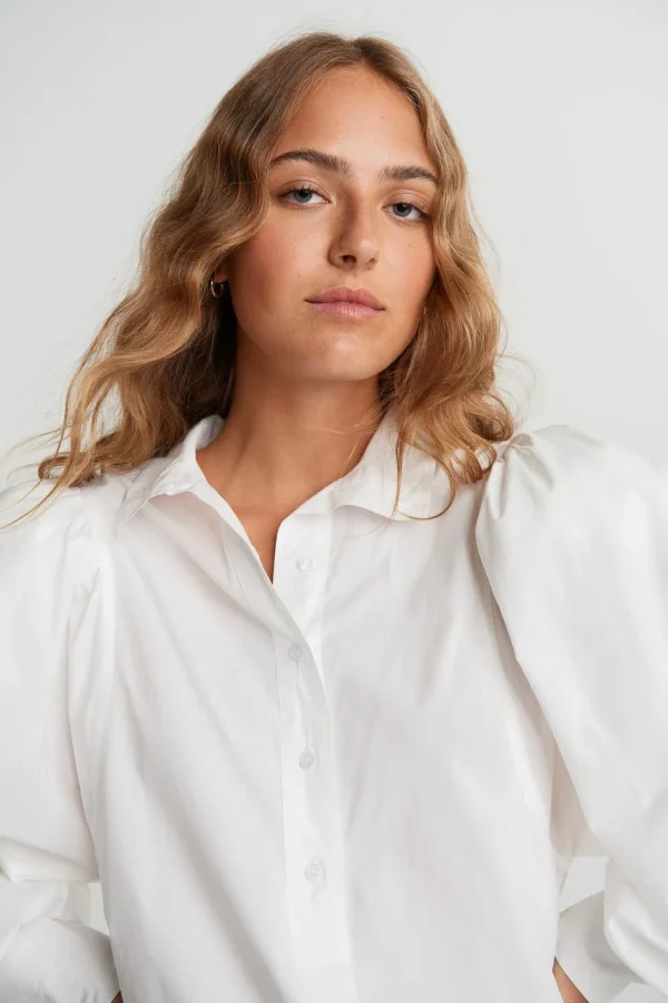 pas cher Gina Tricot River Shirt Offwhite 3
