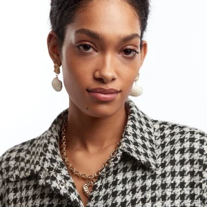 achat pas cher Gina Tricot Zendaya Shirt Dogtooth 6