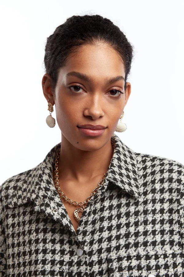 achat pas cher Gina Tricot Zendaya Shirt Dogtooth 3