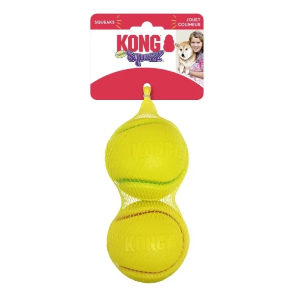 Balles KONG Squeezz Tennis (Lot De 2) officiel 4