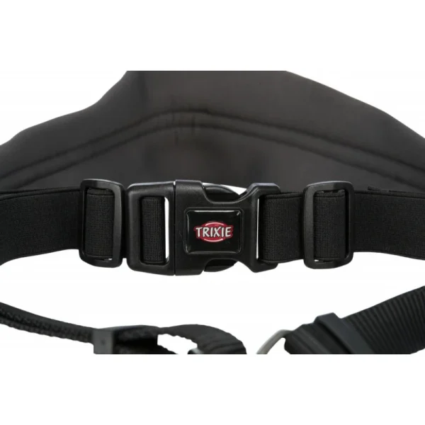 Large choix en ligne Ceinture Ventrale Avec Laisse (Coloris Noir / 70-120 Cm) 4