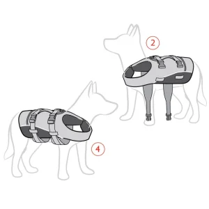 REMISE allant Gilet De Sauvetage Et De Flottaison EzyDog Micro DFD Pour Petits Chiens (2 Tailles) 13