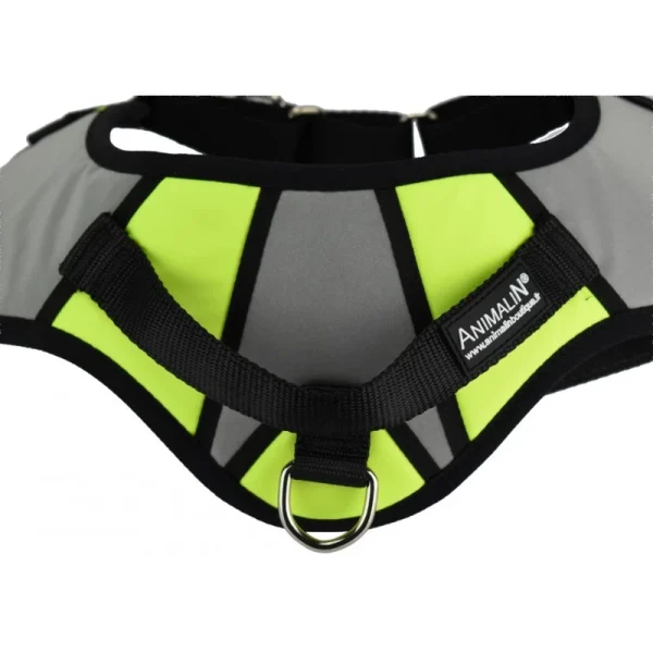 Pas Cher soldes France Harnais Animalin® REFLEX PLUS Jaune Fluo (5 Tailles) + Lampe Offerte 4