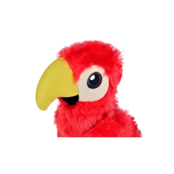 SOLDES TOUT À Peluche Perroquet – Fait Main – Sifflet Intégré 3