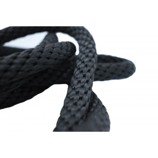 excellents soldes Laisse Corde Animalin® Noire 1,2 M – 3 Diam. – Mousqueton Noir Ou Inox 4