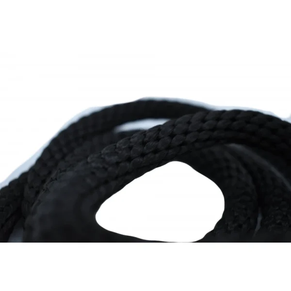 excellents soldes Laisse Corde Animalin® Noire 1,2 M – 3 Diam. – Mousqueton Noir Ou Inox 6