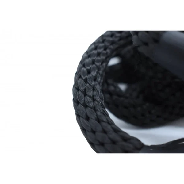excellents soldes Laisse Corde Animalin® Noire 1,2 M – 3 Diam. – Mousqueton Noir Ou Inox 7
