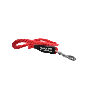 Laisse Corde Animalin® Rouge 1,2 M – 3 Diam. – Mousqueton Noir Ou Inox boutiqued en ligne 9