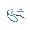 mode Laisse Corde Animalin® Turquoise 1,2 M – 3 Diam. – Mousqueton Noir Ou Inox 16