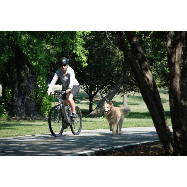 Laisse De Vélo Universelle Pour Chiens – Technologie Antichocs, Design, Sécurité (Shock-Less Bicycle Leash) soldes de Noël 5