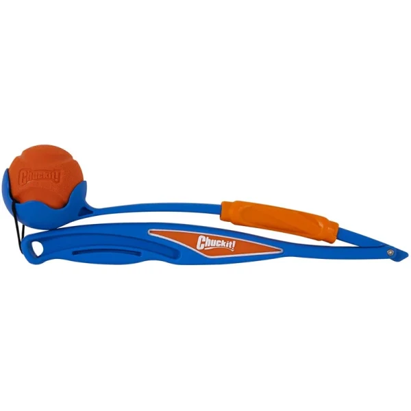 magasin en ligne france Lanceur De Balle Pliable (Chuckit! Fetch & Fold Ball Launcher Set) 1