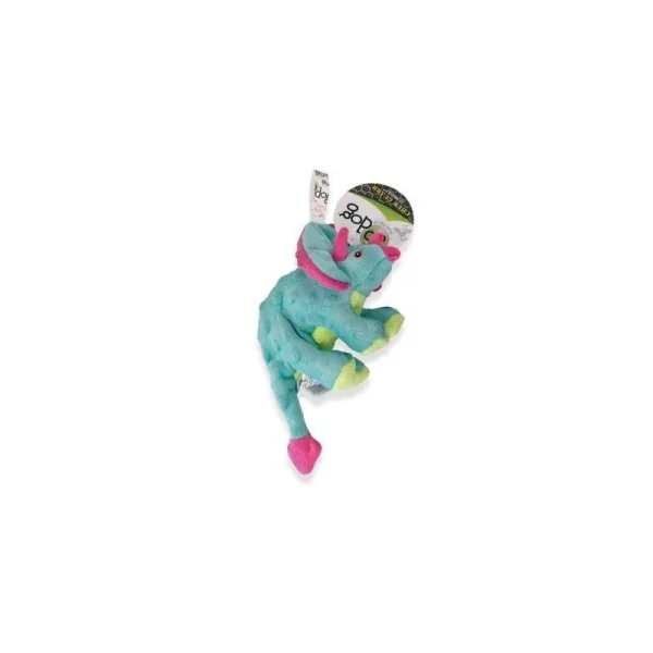 mode Promo -15% Peluche Dinosaure (goDog Dino Triceratops) 2 Tailles/2 Coloris 4