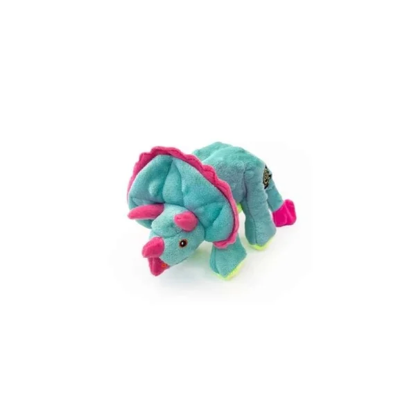 mode Promo -15% Peluche Dinosaure (goDog Dino Triceratops) 2 Tailles/2 Coloris 5