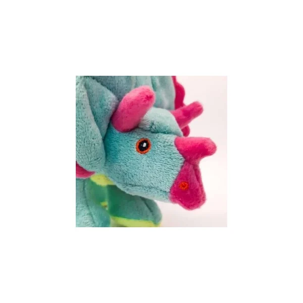 mode Promo -15% Peluche Dinosaure (goDog Dino Triceratops) 2 Tailles/2 Coloris 9